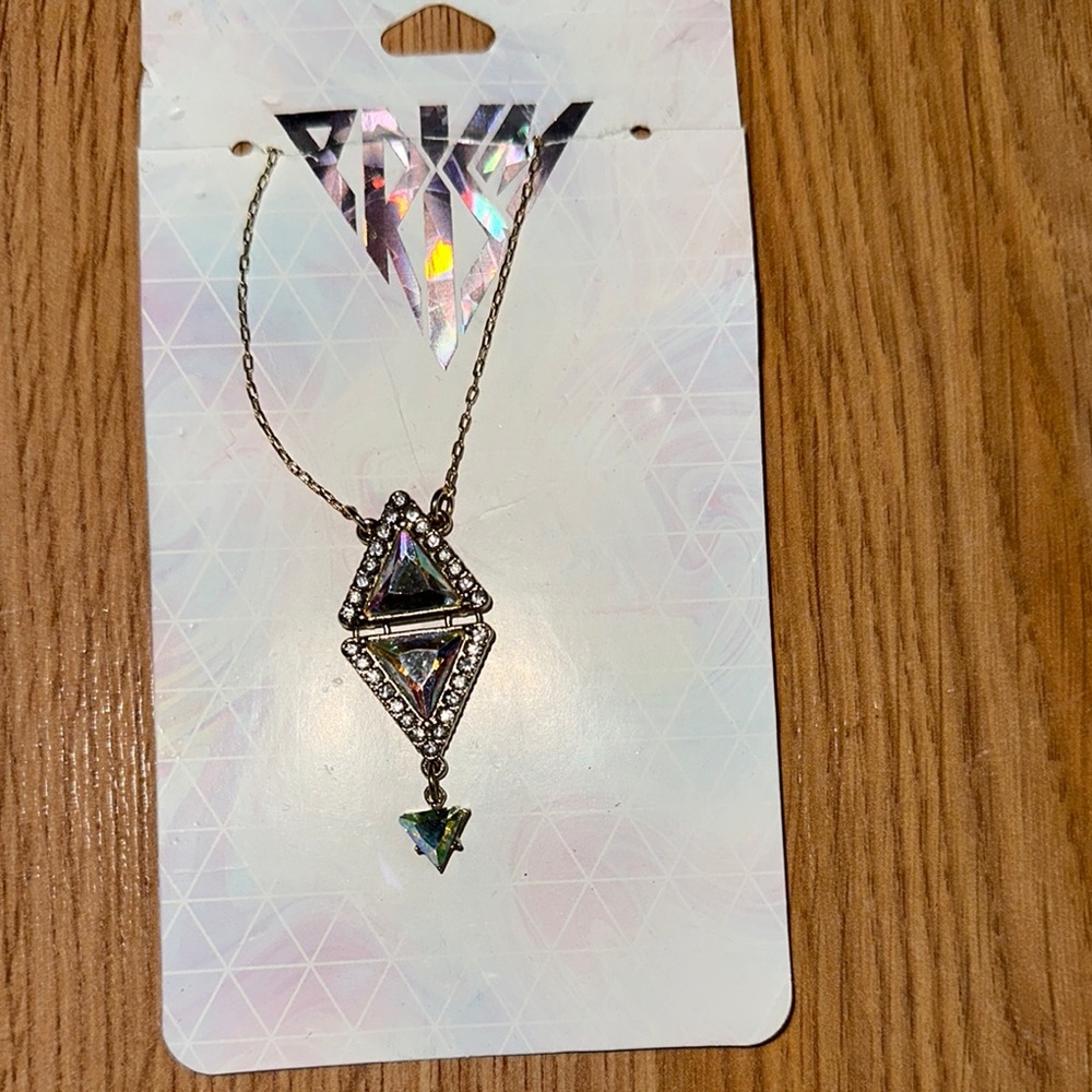 Katy Perry Collections Silver Tribal Pendant Necklace